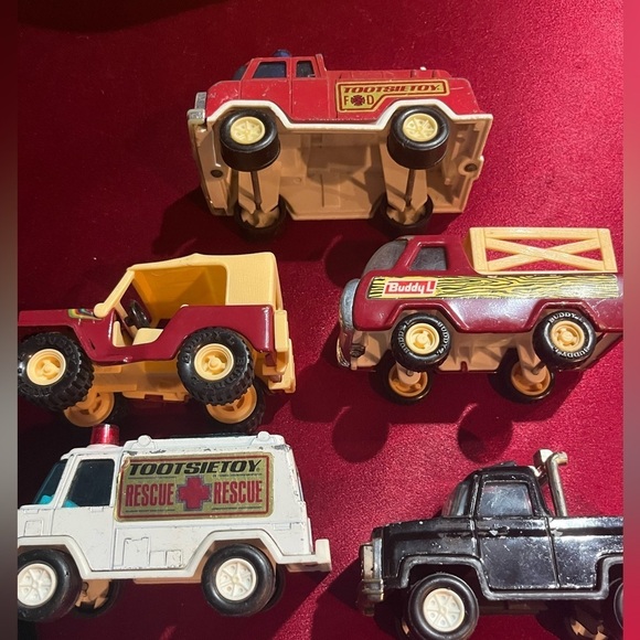Tootsie Other - Vintage Tootsie Toy lot of 5  Truck Die Cast, 60s Japan 1970s
